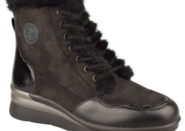 Γυναικεία Ανατομικά Μποτάκια | Amarpies | AMD29423 | Μαύρο - Amarpies - 